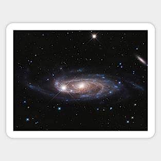 Spiral galaxy, Hubble image (C051/0929) Sticker